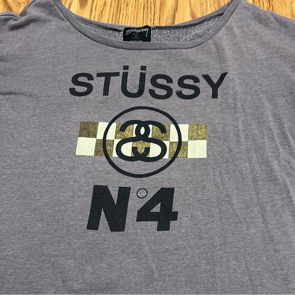 Vintage Stussy No. 4 Sweatshirt - Picture 3 of 10